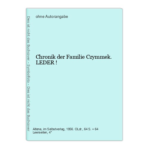 Chronik der familie - der, czymmek