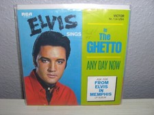 Single Cover / ELVIS PRESLEY ( IN THE GHETTO / ANY DAY NOW ) Nur Cover