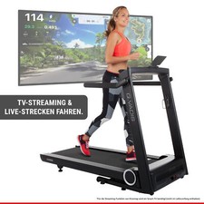 HAMMER Laufband Q. Vadis 7.0, Fitnessgerät, Heimtrainer, Treadmill, Cardio