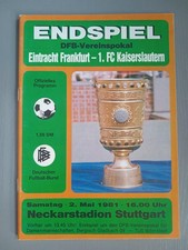Orig. PRG  DFB Pokal  1980/81