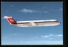 Flugzeug Germanair BAC1-11 /500, Ansichtskarte 