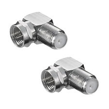 2x Sat F-Stecker gewinkelt
