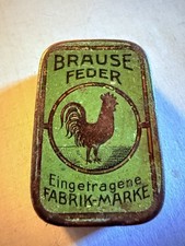 Brause Feder Sehr Alte Kleine Dose