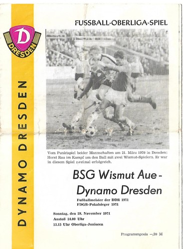 Dynamo dresden wismut aue - dynamo,