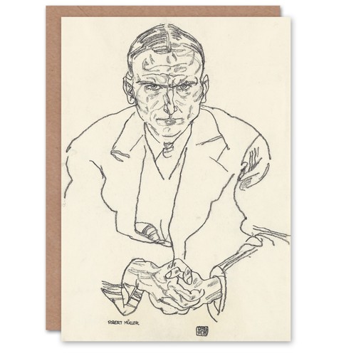 Egon schiele art card - egon, robert