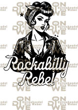 Aufkleber "Rockabilly Rebel"