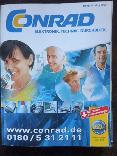 Conrad elektronik katalog 2003 - conrad,