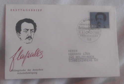 Bund fdc 443 - bund,