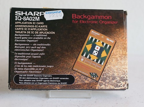 Sharp 8b02m backgammon in - iq-8b02m,