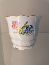 Meissen Cachepot Dekor  Blume