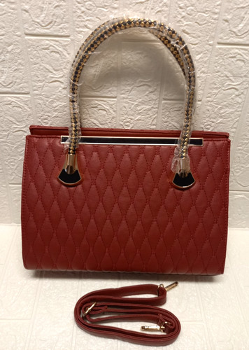 Elegante damen tasche - tasche, weinrot
