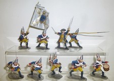 9 Zinnfiguren Peipp Preussen