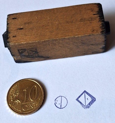 Alter ddr stempel - (s167),