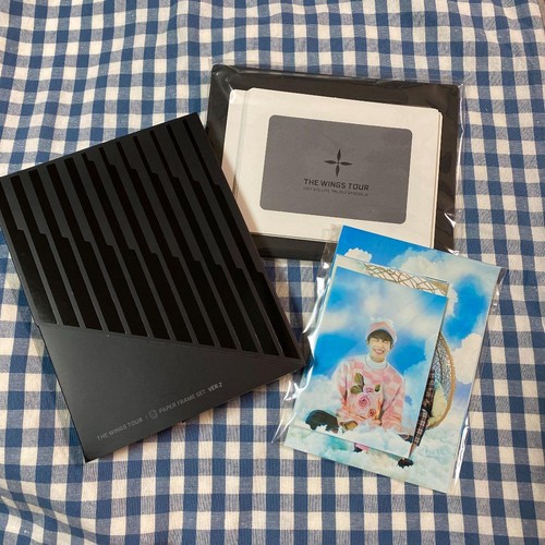 Bts wings paper frame - bts,