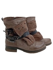 Damen Stiefel Biker Boots