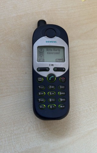 Siemens c35i schwarz volle - schwarz,