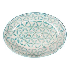 Keramik Seifenschale - Retro blau | TRANQUILLO 