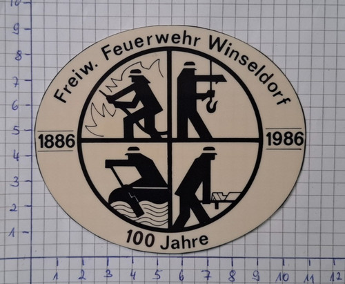 Aufkleber sticker 100 - aufkleber, jahre