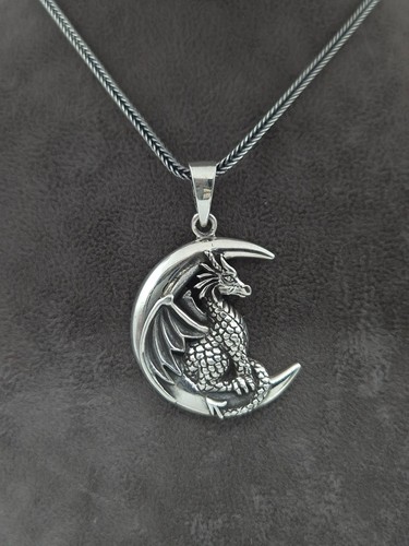 Silber drache mond - silber, im