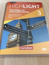 Highlight 3. Vorschläge zur Leistungsmessung. Klassenarbeiten