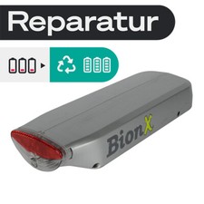 E-Bike Akku Reparatur BionX 48V 8,8Ah RR/ RX Gepäckträger