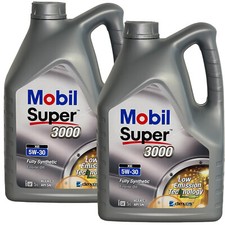 2x5 Liter MOBIL SUPER™ 3000 XE 5W-30 Motoröl 5W30  MB 229.51 VW Ford MB 229.52