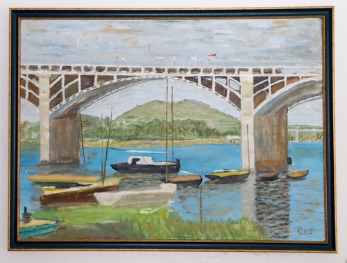 Original öl gemälde nach - Öl,