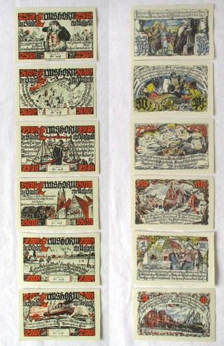 Banknoten notgeld stadt - notgeld,