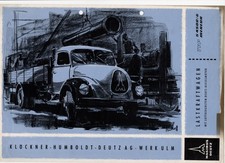 Prospekt magirus deutz - prospekt,