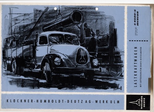 Prospekt magirus deutz - prospekt,
