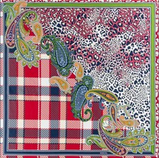 ROECKL Patchwork Leo Scarf