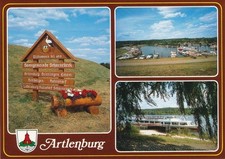 Flecken Artlenburg Elbe MS LÜNEBURGER HEIDE Yachthafen Scharnebeck Niedersachsen