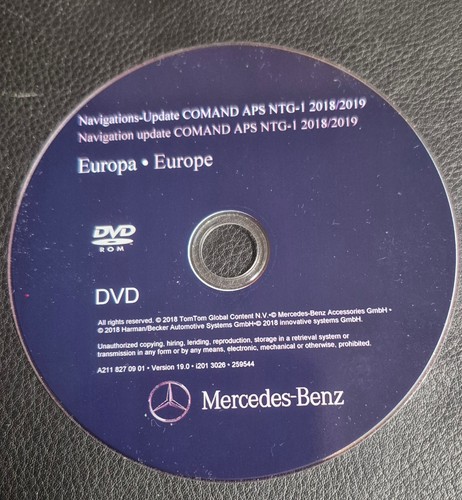 Mercedes comand aps ntg - aps, navi