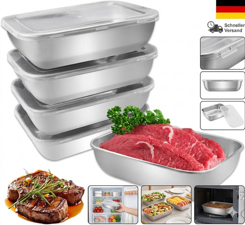 Vorratsdosen edelstahl 1100ml - vorratsdosen,