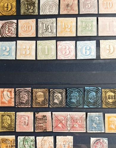 Briefmarken lot preussen - briefmarken, ad