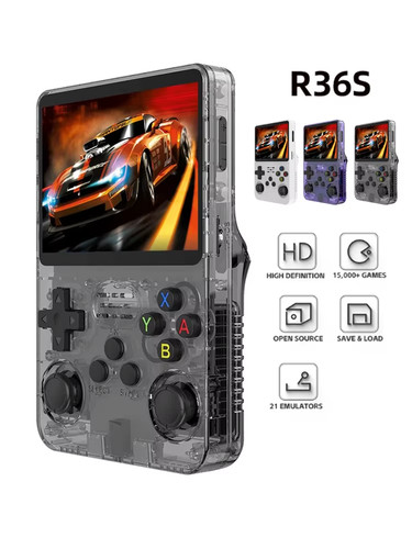Retro handheld spielkonsole - handheld,