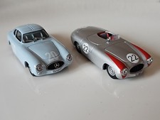 Max Models Mercedes 300 SL,30SL Spider Silber 1:43 Nürburgring 1952 