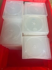 240 Blu Ray Leerhüllen transparent für Playstation oder Filme im guten Zustand !