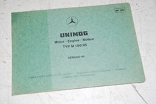 Original Catalog "B" Unimog 404S Ersatzteilkatalog BK190 nur für Motor M180