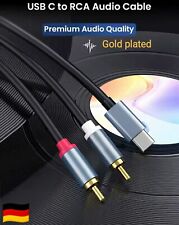 USB-C auf Chinchkabel 2x RCA