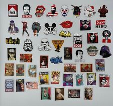 50 Sticker Aufkleber