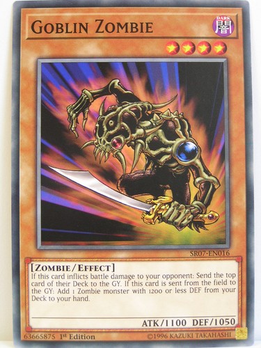 Yugioh 016 goblin zombie - yugioh, #016