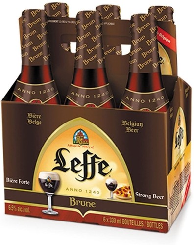 Leffe brune belgisches - leffe, brune-