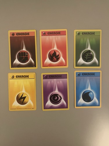 Pokémon base set 1999 energie - pokémon,