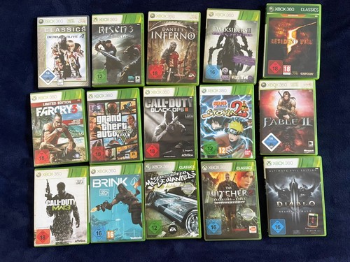 Xbox 360 spielesammlung - 360,