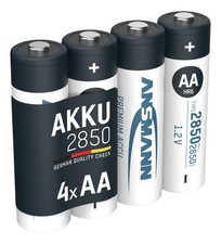 ANSMANN Akku Mignon AA 2650 mAh 1,2V Ni-MH,4 Stück
