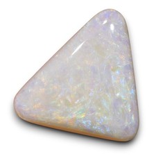 Natürlicher Weißer Opal aus Lightning Ridge Australien Edelstein Schmuckstein