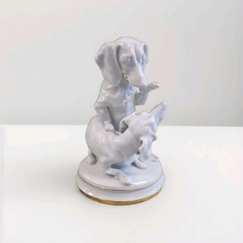 Dackel figurengruppe dachshund - figurengruppe,