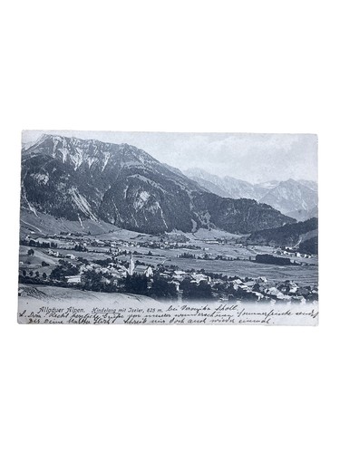 Postkarte hindelang mit - hindelang,