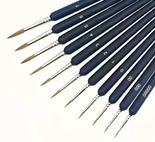 Fein detailpinsel set - detailpinsel,